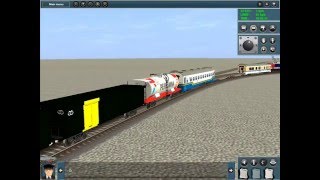 TRAINZ SIMULATOR 2009 ADD ONS INDONESIA