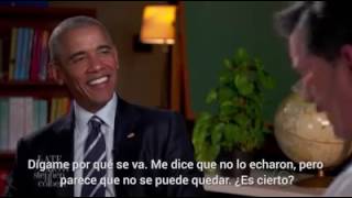 Stephen Colbert ayuda a Obama a mejorar su currículum