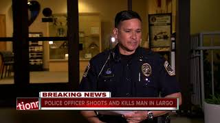Largo Police investigating deadly officer-involved shooting