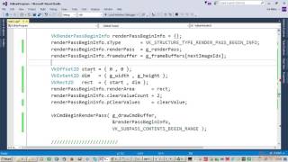 Vulkan Programming : First VULKAN Output | packtpub.com