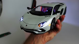 LED TUNING Lamborghini Aventador S diecast 1/18