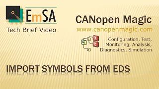 CANopen Magic: Get Symbols from EDS