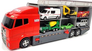 13 Type Cars Tomica ☆ Tomica opened and stored in the big Okataduke convoy!