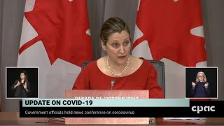 Federal ministers and health officials provide COVID-19 update – April 14, 2020