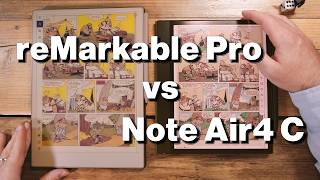 reMarkable Paper Pro vs Note Air4 C - The Difference is Clear! Choose True Colour or Refresh Speed?