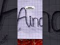 How to draw 3d name 