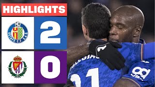 GETAFE CF 2 - 0 REAL VALLADOLID CF I HIGHLIGHTS LALIGA EA SPORTS