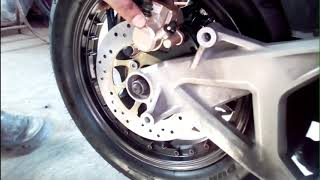 ดิสเบรคล้อหลัง คลิก125i-disc brake Vario