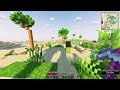 integrated minecraft ep.6 taming hippocampuses u0026 searching for cactus but why is he purple tho