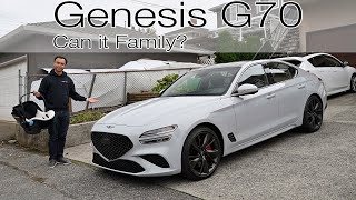 Can it Family? Clek Liing and Foonf Child Seat Review in the Genesis G70