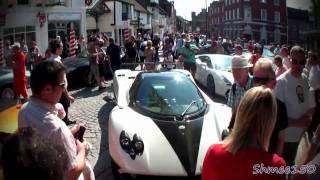 Supercar Tour at Horsham Piazza Italia - Zonda PS, 599GTO, LP670-4 SV