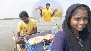 చేప తల మాత్రమే దొరికింది.🤔 | Beautiful Village fishing Video | You Tube video..