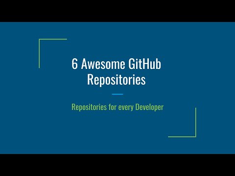 Awesome Github Repositories Tips For Developers Github Full Stack