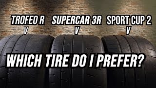 Which Tire is FASTER: Trofeo R, Supercar 3R, or Pilot Sport Cup 2?