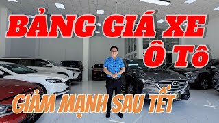 Bảng giá xe ô tô cũ lướt giảm mạnh sau tết 2025  - Thái Học Auto Sài Gòn