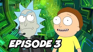 Rick and Morty Season 4 Episode 3 - TOP 10 WTF and Easter Eggs