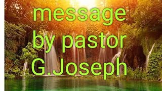 నేను మరలా కట్టేదనుPastor Gangarapu.Joseph's Broadcast