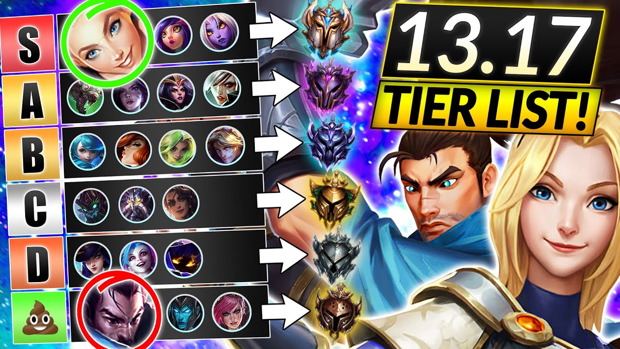 NEW TIER LIST (Patch 13.17) - BEST META Champions To MAIN - LoL Update ...