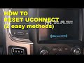 Reset Uconnect : Soft Reset Uconnect - Dodge RAM Chrysler Fiat