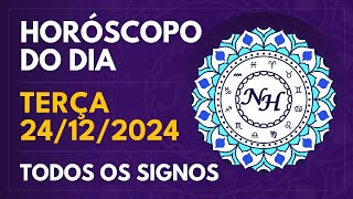 HORÓSCOPO DO DIA - TERÇA 24/12/2024 - TODOS OS SIGNOS