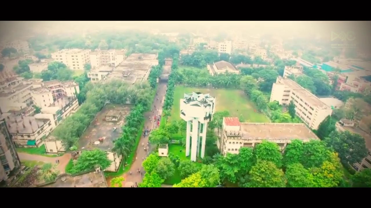 Aerial View Of Dhaka University Of Engineering & Technology, Gazipur ...