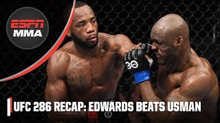 UFC 286 Recap: Leon Edwards wins trilogy fight vs. Kamaru Usman | ESPN MMA