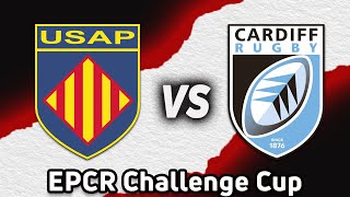 Perpignan vs Cardiff | Full Match Highlights | EPCR Challenge Cup 2024-2025 | Round 3