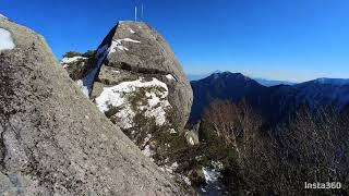 甲斐駒ケ岳　厳冬期　山小屋泊