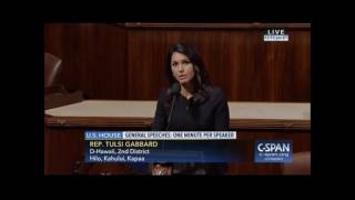 Rep. Tulsi Gabbard Urges Congress to Reject Legislation that Rolls Back Wall Street Regulations