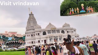 Visted Vrindavan famous temple PREM MANDIR##famoustemple