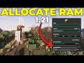 How To Allocate More RAM to Minecraft (1.21)