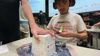 3.33 Official 2x2 Average - NTU Speedcubing 2023