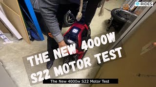 KINGSONG S22 NEW MOTOR TEST