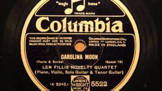 Carolina Moon - Len Fillis Novelty Quartet