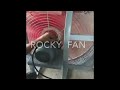 testing พัดลมอุตสาหกรรมใบแดง rocky 36