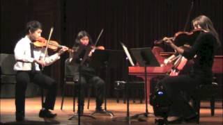 FCMF 2012: Hovhaness: Four Bagatelles for String Quartet