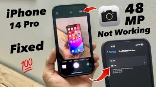 iPhone 14 Pro 48 Megapixel not working-Fixed || How to take full 48 Megapixel Photo in iPhone 14 Pro
