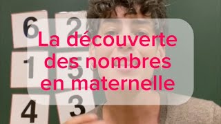 À la découverte des nombres en maternelle