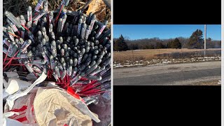 We celebrated 400 subscribers by nearly setting a field on fire with bottle rockets ￼