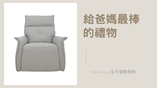 【DS801-1329全牛電動單椅】讓爸爸擁有舒適的休息場域，新手媽媽哺乳最佳幫手❤！長輩起身椅最佳選擇