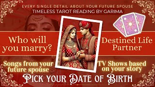 😍Who will you marry🌟Songs💝Shows🪄Timeless Tarot Reading 🦄#whowillyoumarry #whoisyourdestinedpartner