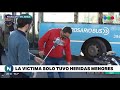 Un joven fue atropellado por un colectivo - Telefe Rosario