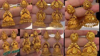 ಬರಿ 4  5 6 ಗ್ರಾಮ್ಸ್ ಗೆ ಇಷ್ಟು ಚನ್ನಾಗಿರೋ ಜುಂಕಾಗಳು / Lightweight jhumka designs