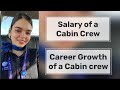 Salary of a Cabin Crew In INDIA | Career Growth | Retirement Age | My Salary Slip from INDIGO✈️