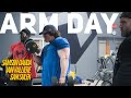 SAMSON DAUDA, IAIN VALLIERE & SAM SULEK TRAIN ARMS AT THE HOSSTILE GYM!