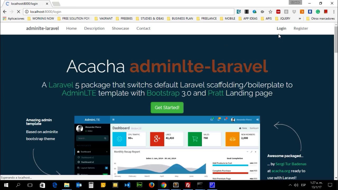 How To Install Laravel And Adminlte Youtube How To Install Laravel And Adminlte Youtube