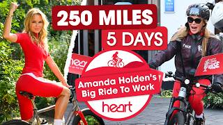 Amanda Holden cycled 250 miles to raise money for charity 🚴🏼‍♀️💨