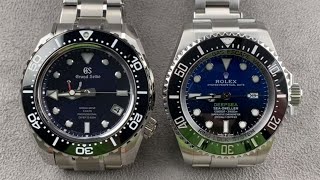 Rolex Deepsea Sea Dweller D-Blue vs Grand Seiko Spring Drive Diver SLGA001: Rolex vs GRand Seiko