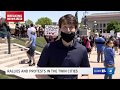 Protests in honor of George Floyd continue in the Twin Cities Sunday