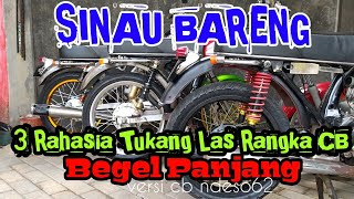 cara nata rangka cb ala nganjuk!!3rahasia nata cb begel panjang